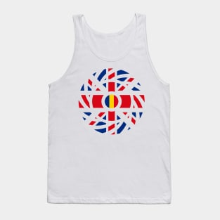 British Romanian Multinational Patriot Flag Tank Top